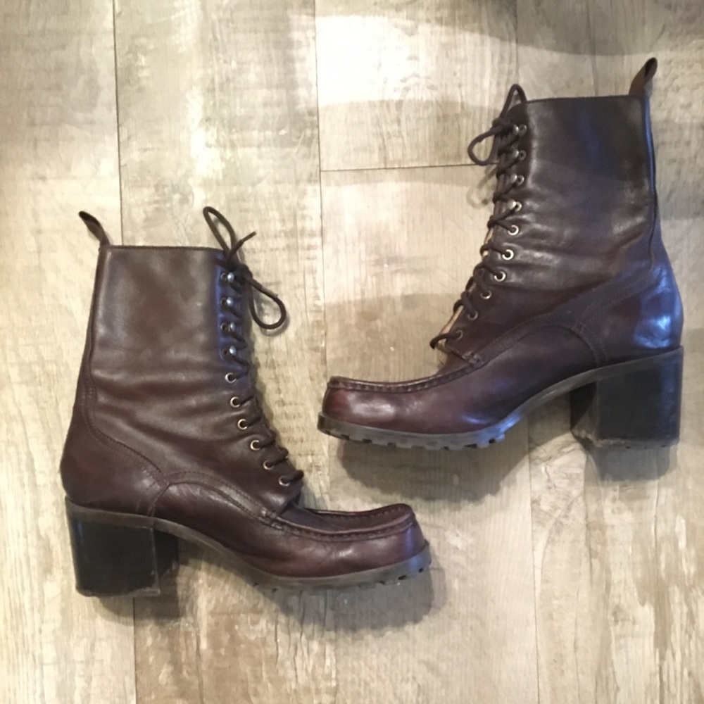 Nine West Lace Up Boots